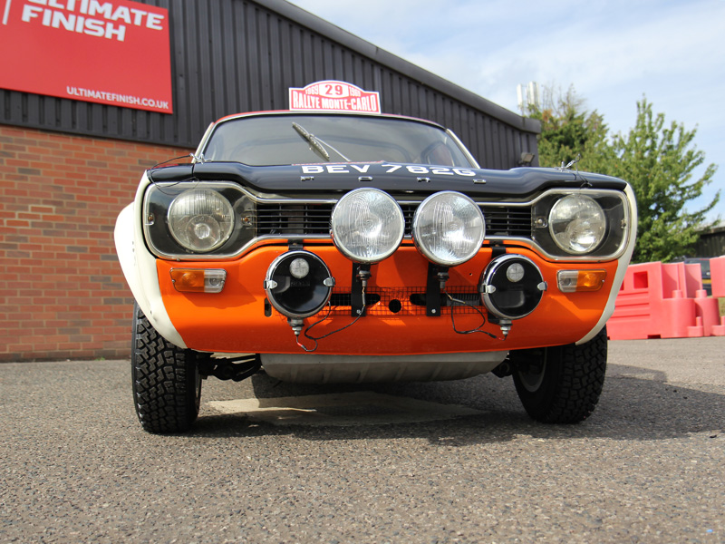 Jean Todt Ex-Works Ford Escort Mk1 Rally Saloon - Paint Correction & Show Car Preparation