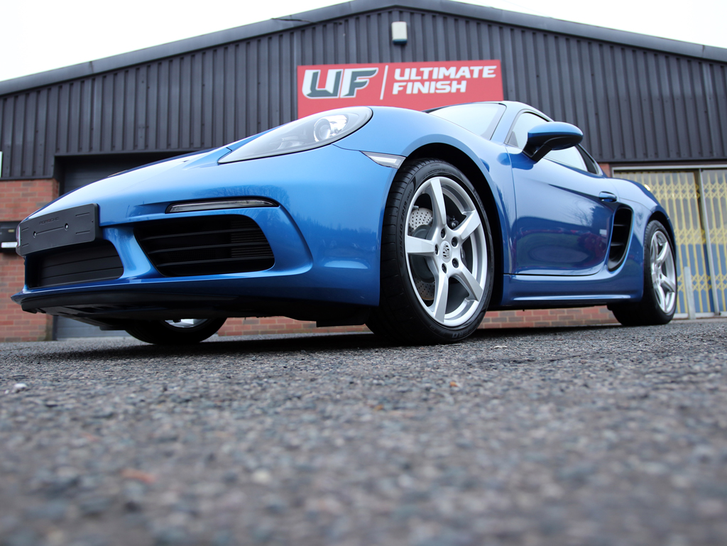 Dual-Layer New Car Protection For a Porsche 718 Cayman