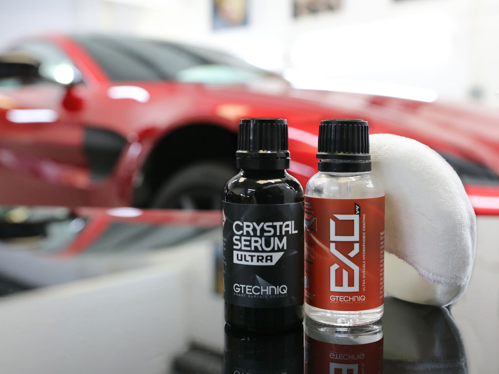 Gtechniq Crystal Serum Light Protects Tesla P90D