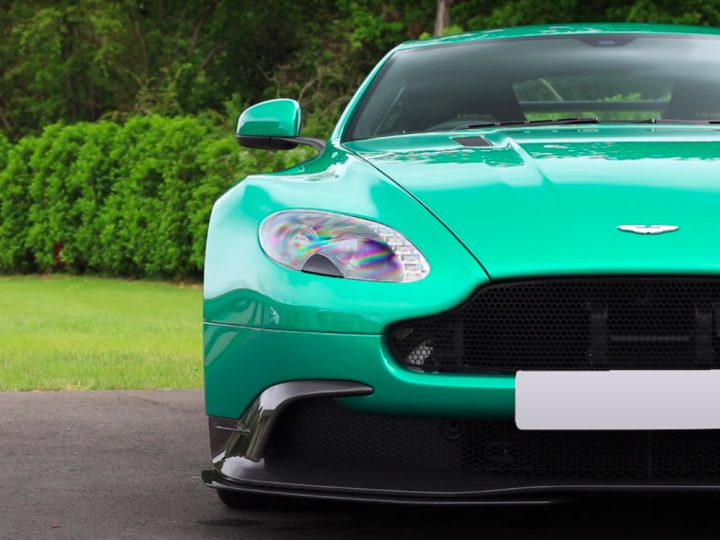 Aston Martin Vantage GT8 Meets Herrenfahrt German Car Care