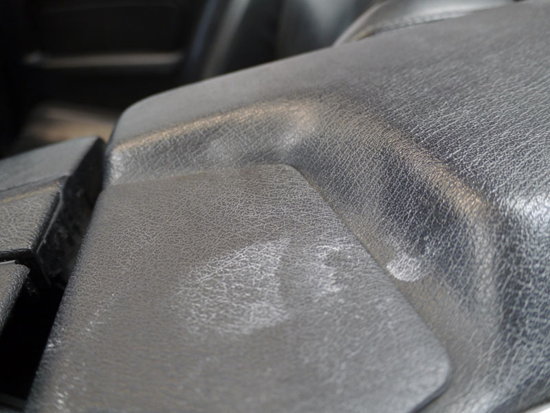 BMW 325i cabriolet leather cleaned and protected using Swissvax Leather Care products