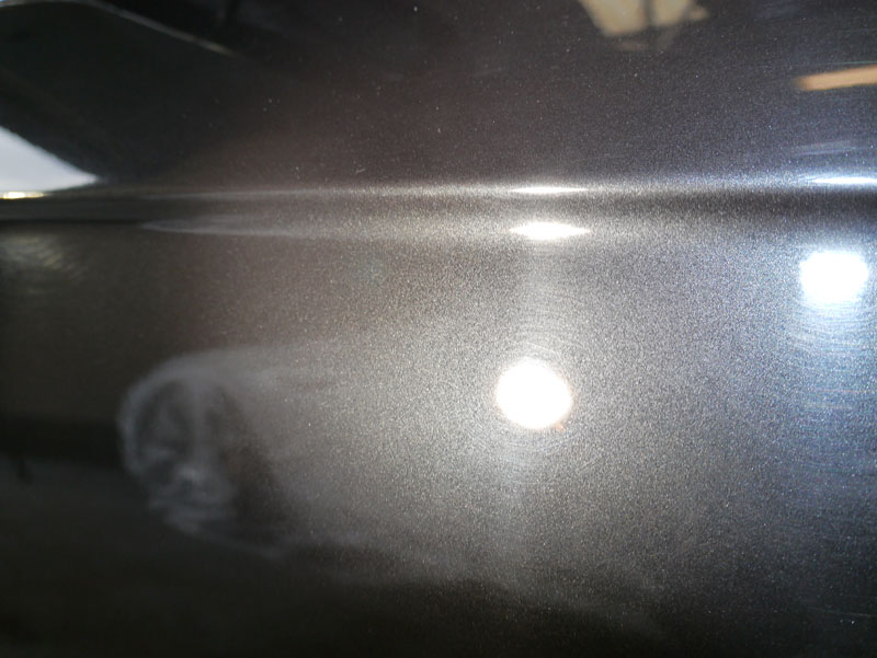 BSwirl marks in the paintwork of a BMW 325i cabriolet removed using Swissvax Professional range