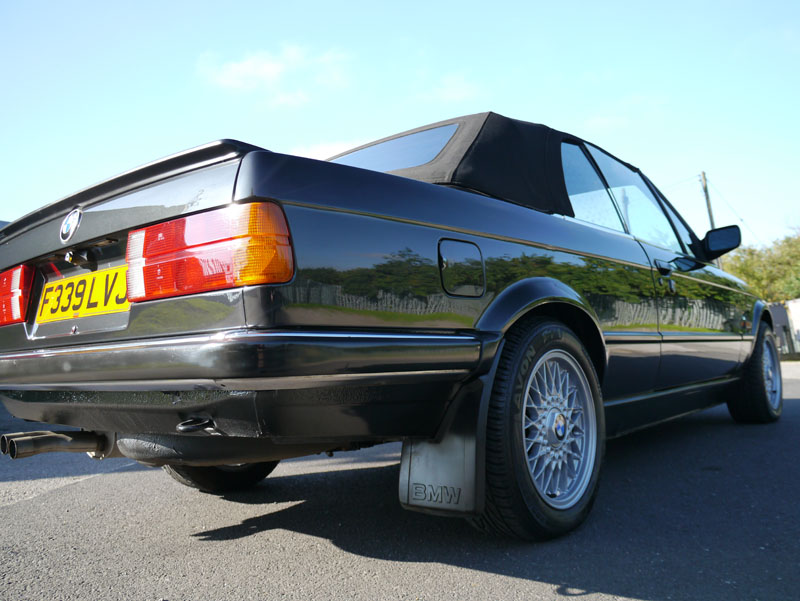 BMW 325i Cabriolet Gloss Enhancement Treatment using Swissvax, finished with Swissvax 'Swissvax Best of Show carnauba wax at Ultimate Detailing Studio
