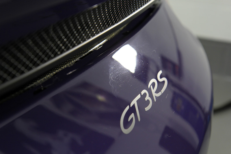 Porsche 911 991 GT3 RS - New Car Protection Treatment