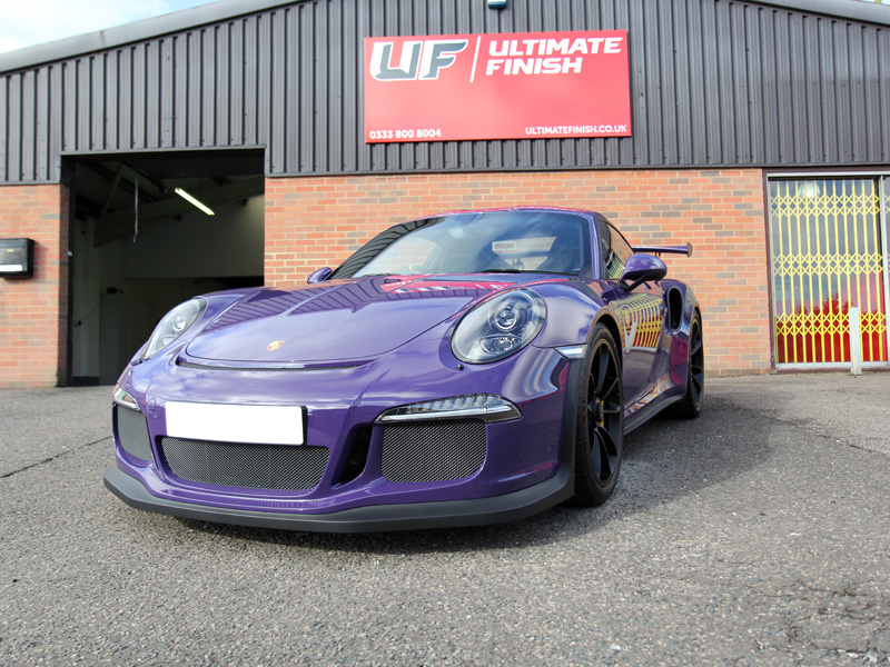 Porsche 911 991 GT3 RS - New Car Protection Treatment