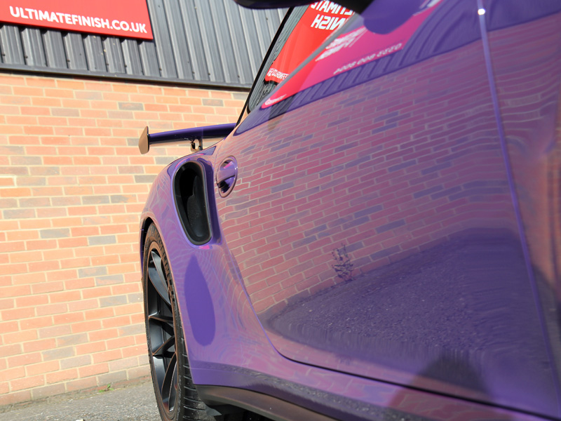 Porsche 911 991 GT3 RS - New Car Protection Treatment