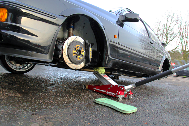 Ford Sierra Cosworth Paint Correction & Show Detail