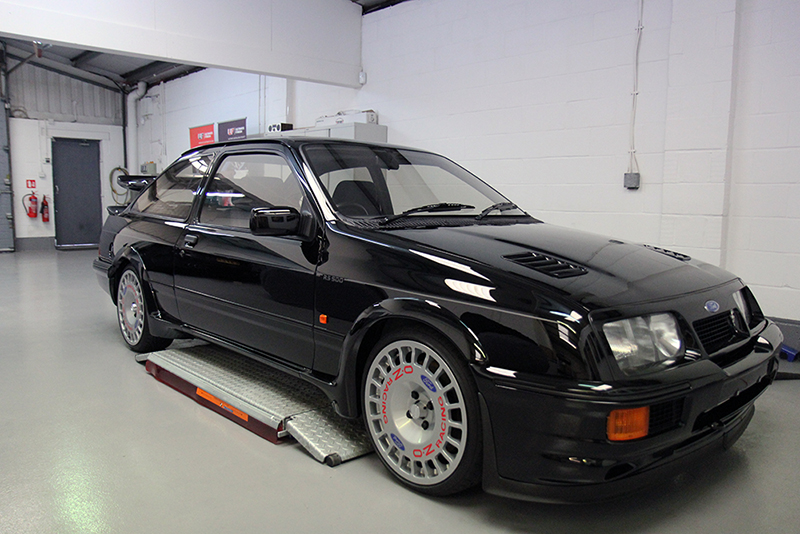 Ford Sierra Cosworth Paint Correction & Show Detail