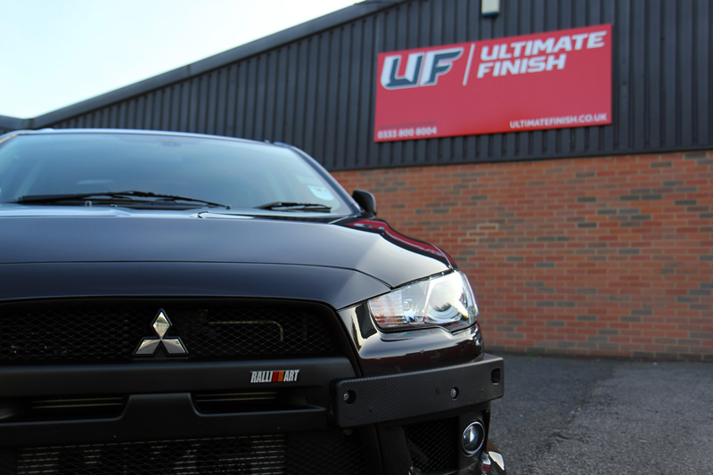 Mitsubishi Lancer Evolution X SST - Paint Correction Treatment