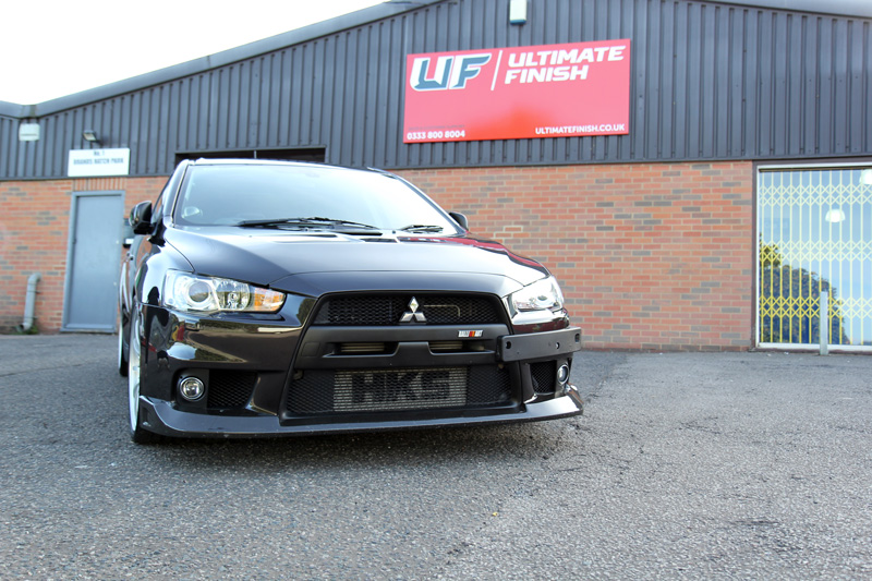 Mitsubishi Lancer Evolution X SST - Paint Correction Treatment