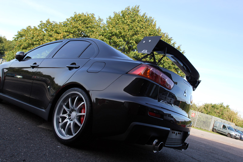 Mitsubishi Lancer Evolution X SST - Paint Correction Treatment