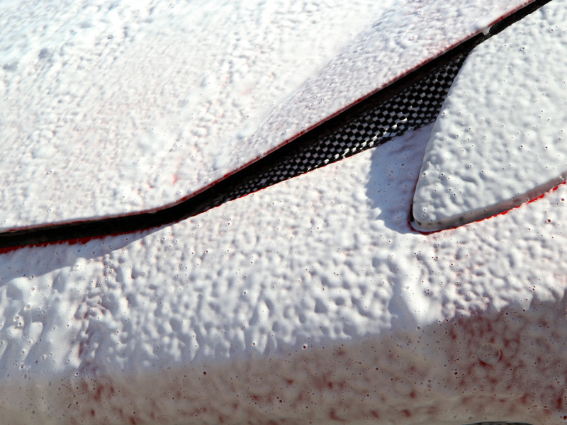 Ferrari 458 Snow Foamed