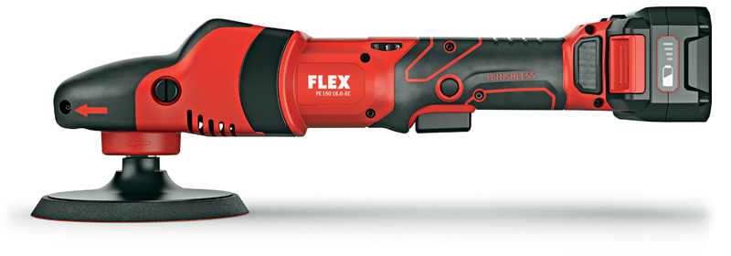 Introducing the FLEX XFE15 150 Cordless Roto Random Orbital Polisher & PE 150 Cordless Rotary Machine Polisher
