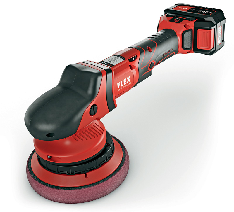 Introducing the FLEX XFE15 150 Cordless Roto Random Orbital Polisher & PE-150 Cordless Rotary Machine Polisher