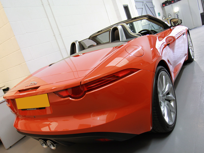 Jaguar F-Type Full Paint Correction