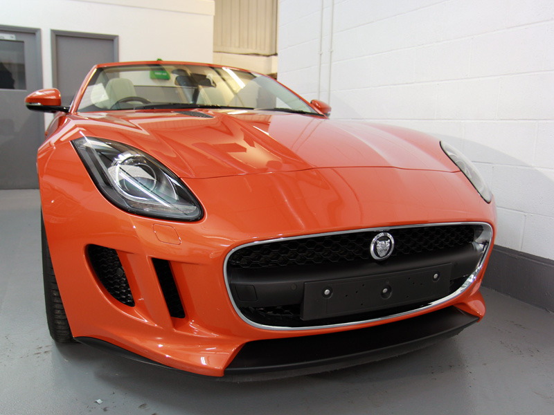 Jaguar F-Type Full Paint Correction
