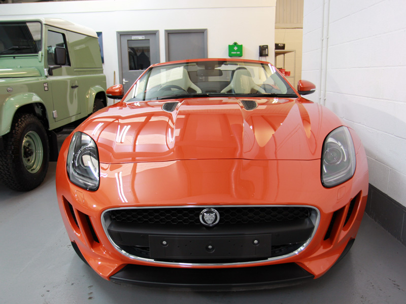 Jaguar F-Type Full Paint Correction