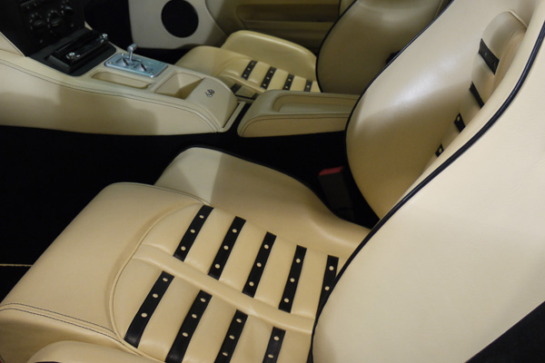 Swissvax Leather Care on Ferrari 575M Maranello at Ultimate Detailing Studio
