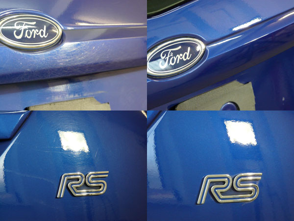 Gloss Enhancement Treatment for Ford Focus RS in Imperial Blue