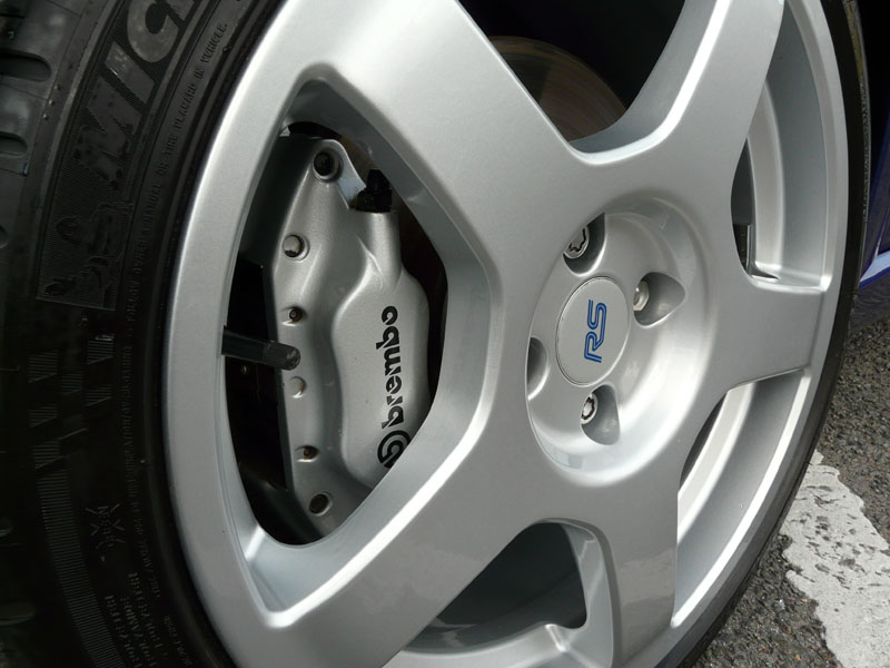 Ford Focus RS wheels protected with Gtechniq C5 Alloy Wheel Armour
