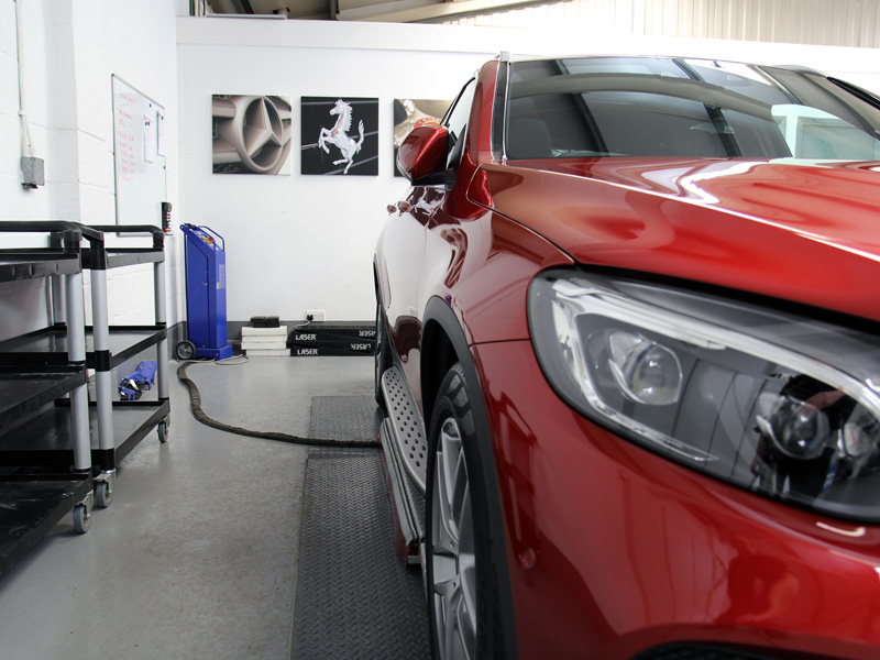 Mercedes GLC 250d 4matic AMG Line - New Car Protection Treatment
