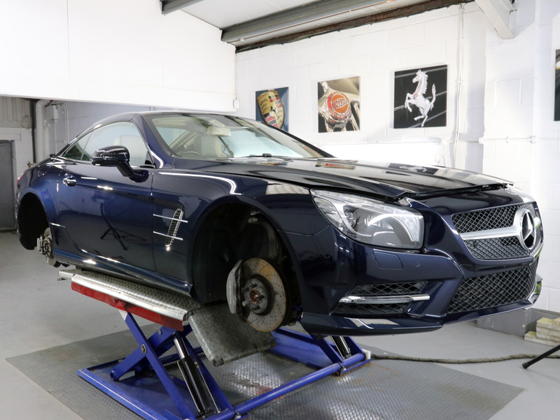 2013 Mercedes-Benz SL 500 - 2-Stage Gloss Enhancement Treatment