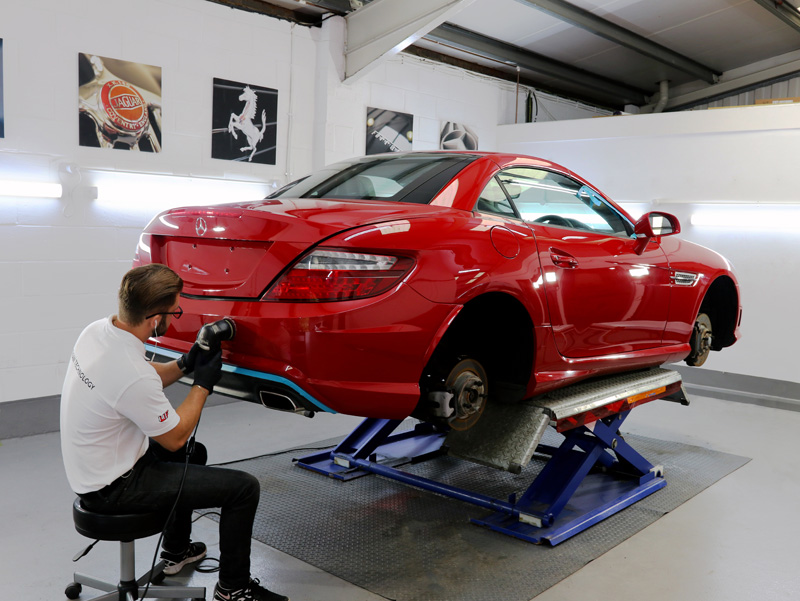 2012 Mercedes-Benz SLK 200 (R172) - Gloss Enhancement Treatment