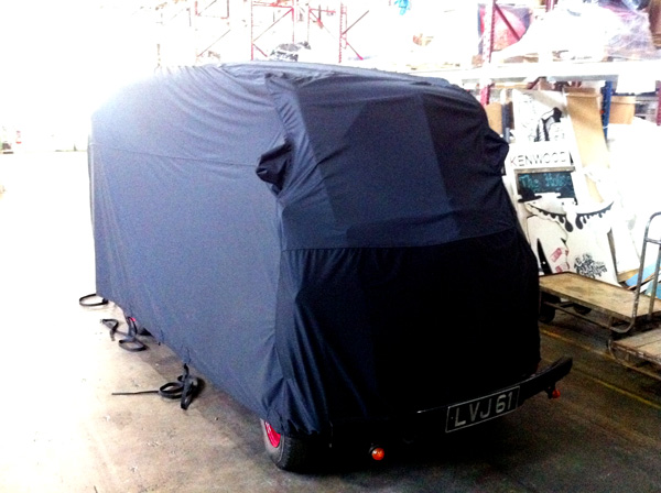 Specialised Covers Elite Transportation Cover for Kenwood Morris J-type van