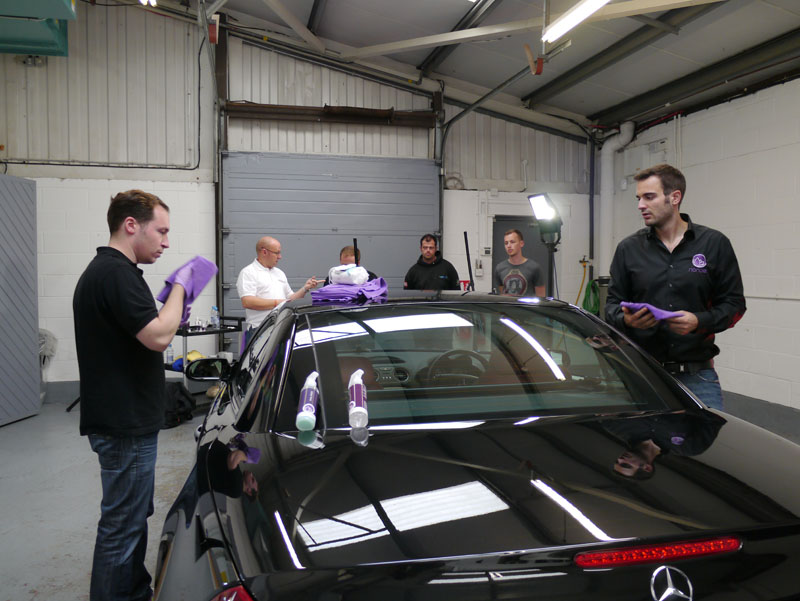 Ultimate Finish Host The First UK Nanolex Detailer Training Day