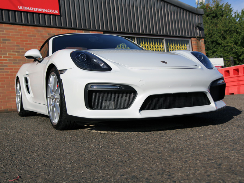 Porsche Boxster Spyder - New Car Protection Treatment
