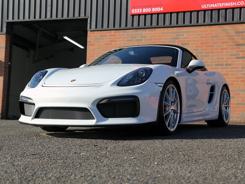 Porsche Boxster Spyder - New Car Protection Treatment