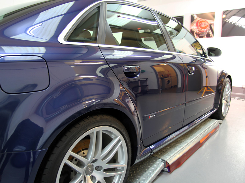 Audi RS4 Mugello Blue - Gloss Enhancement Treatment