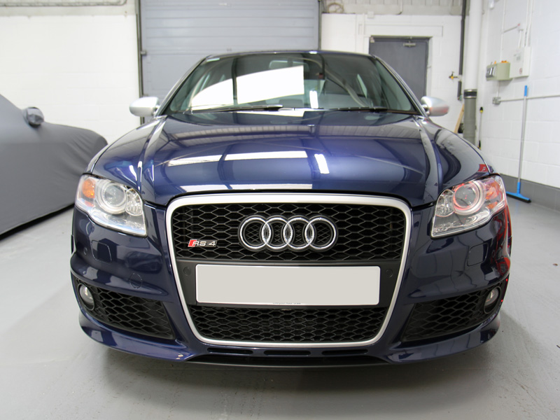 Audi RS4 Mugello Blue - Gloss Enhancement Treatment