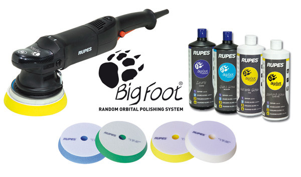 RUPES BigFoot Random Orbital Polisher Kit (LHR 15ES)