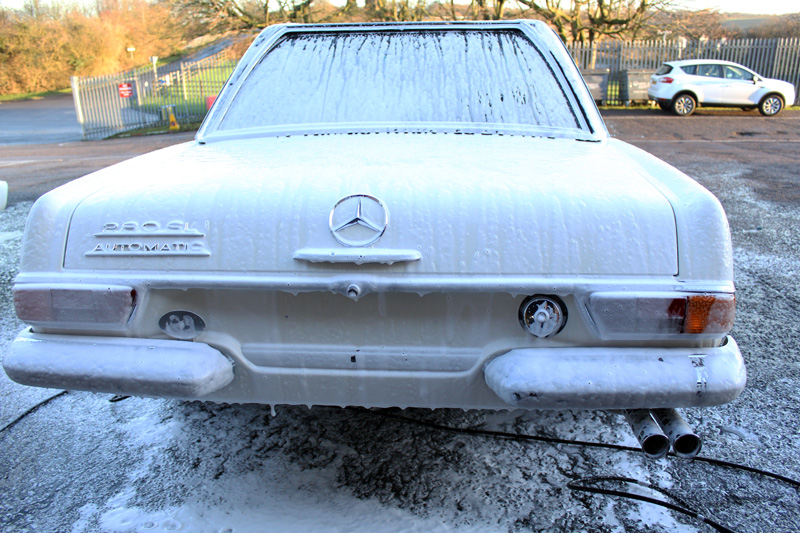 1970 Mercedes-Benz 280 SL Pagoda Automatic Paintwork Correction Treatment