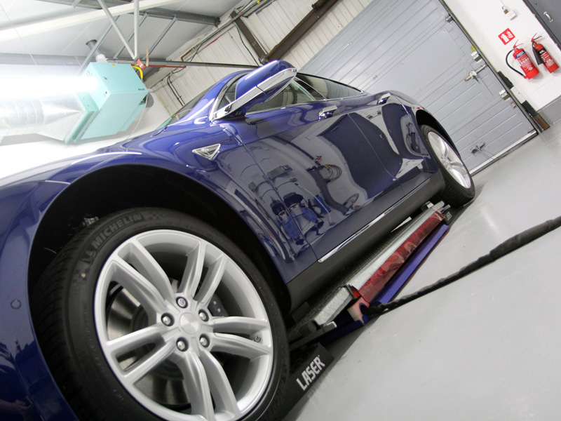 Tesla Model S P90D New Car Protection Treatment