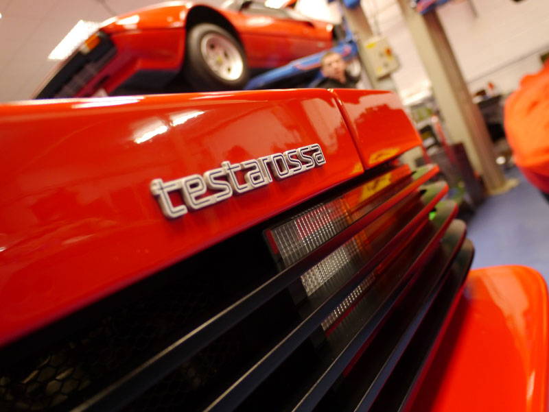Ferrari Testarossa - Gloss Enhancement Treatment