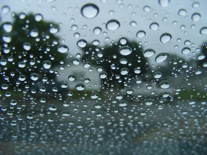 Nanotechnology is used to manufacture sealants for automotive glass, improving driver's vision in poor weather conditions