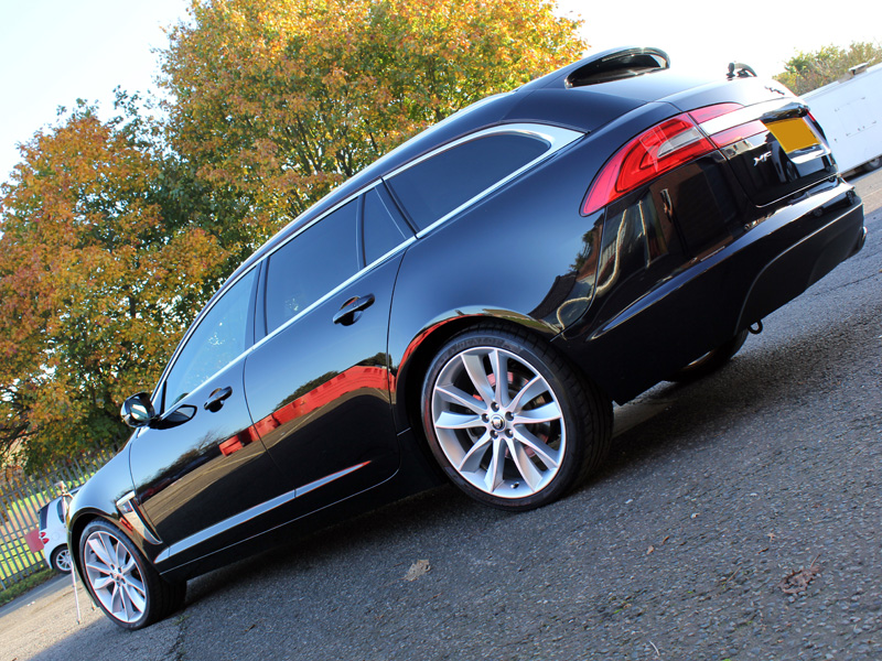 Jaguar XF Sportbrake receives Gloss Enhancement Treatment