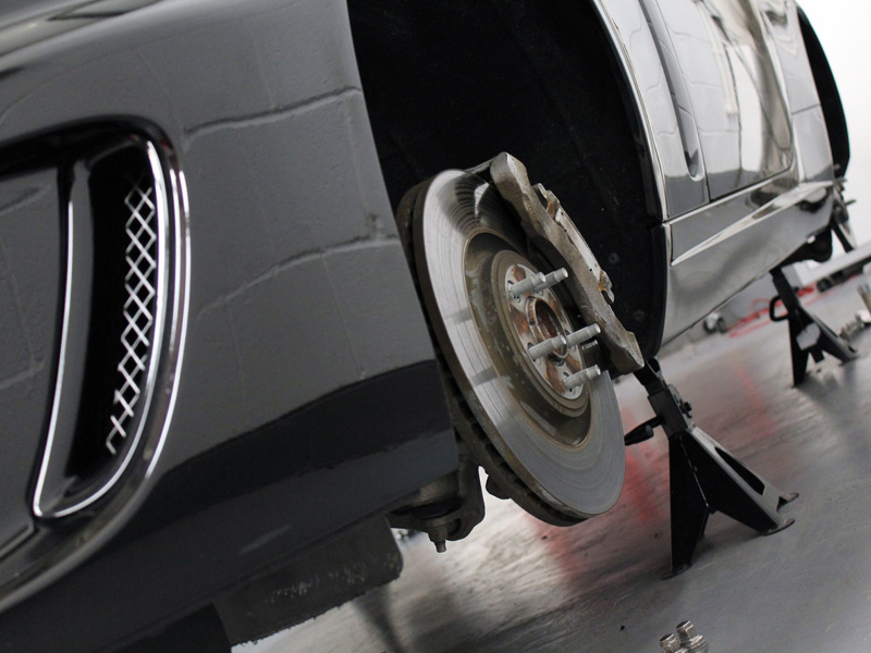 Metallic Black Jaguar XK Has Its Cherry Flake Restored