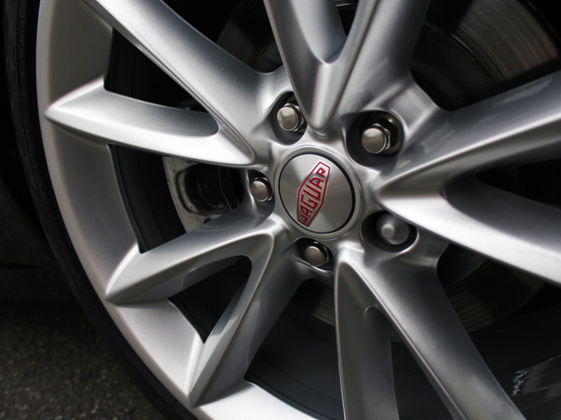 Metallic Black Jaguar XK Has Its Cherry Flake Restored