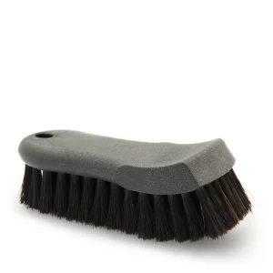 Natural Horse Hair Leather & Fabric Brush