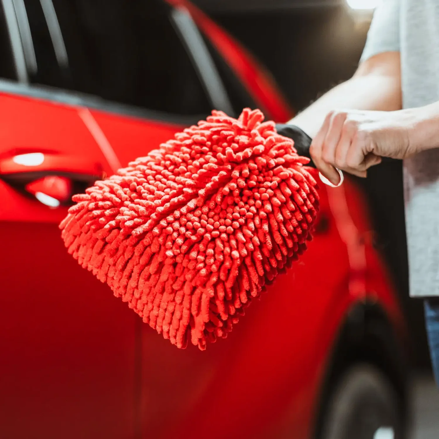 Microfibre Wash Mitt - Image 5