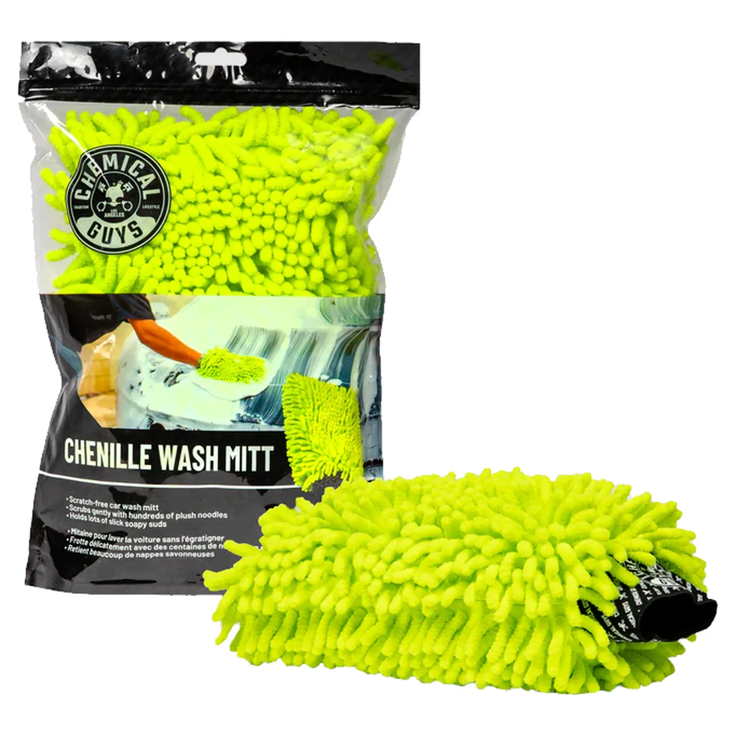 Chenille Premium Scratch-Free Microfiber Wash Mitt - Image 4