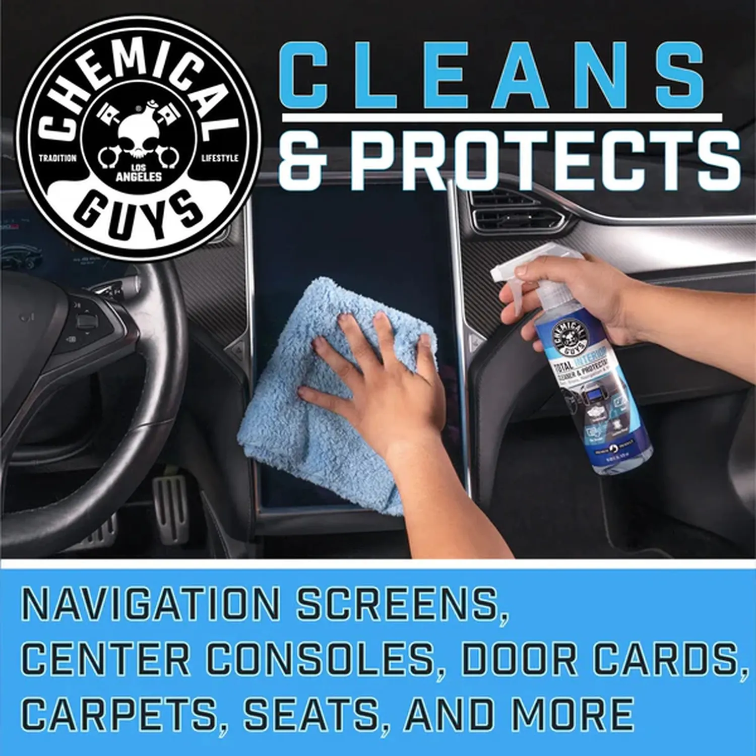 Total Interior Cleaner & Protectant New Car Scent - Image 3