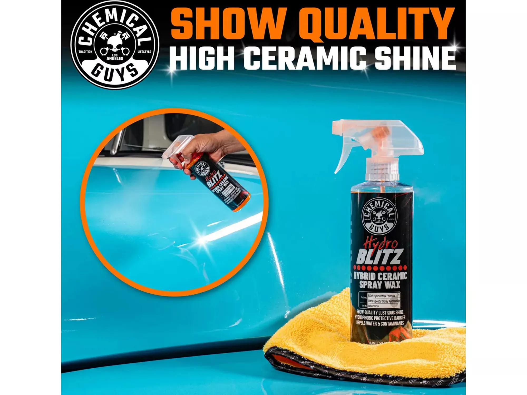 HydroBlitz Hybrid Ceramic Spray Wax - Image 7