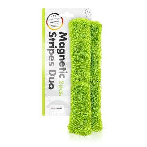 Green Microfibre Magnetic Stripes