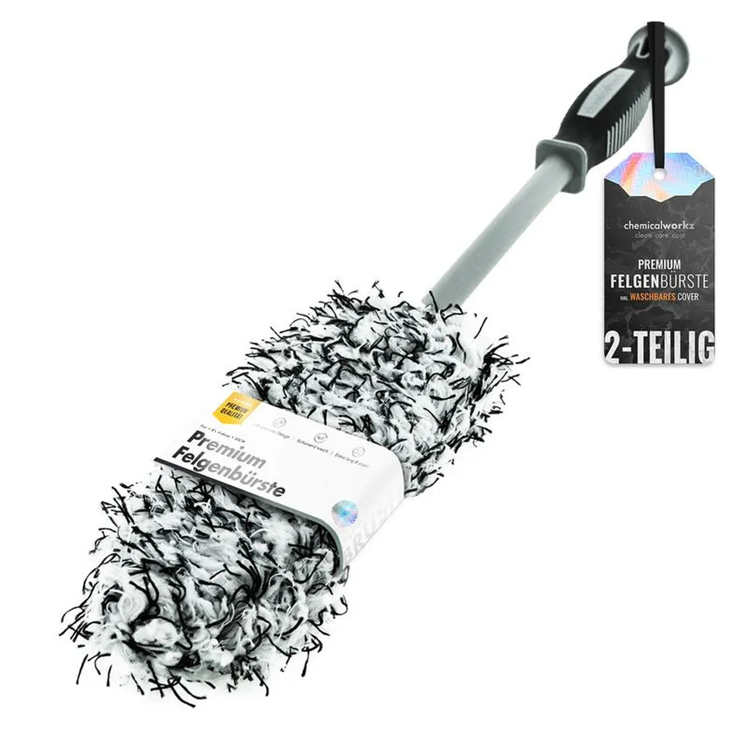 Flat Microfibre Wheel Brush - Image 2