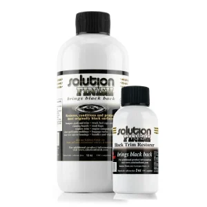 Solution Finish Black Trim Restorer