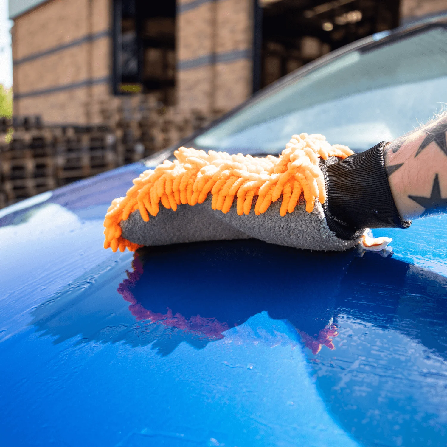 Hybrid Microfiber Wash Mitt - Image 4
